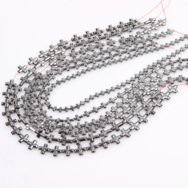 

Бусины из гематита, ААА, 6/8/10/12 мм, черные, 1 нить/упаковка