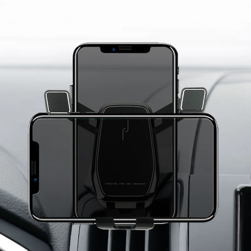 gravity car phone holder dedicated air vent mount clip clamp mobile phone holder for ford edge accessories 2019 2020 free global shipping