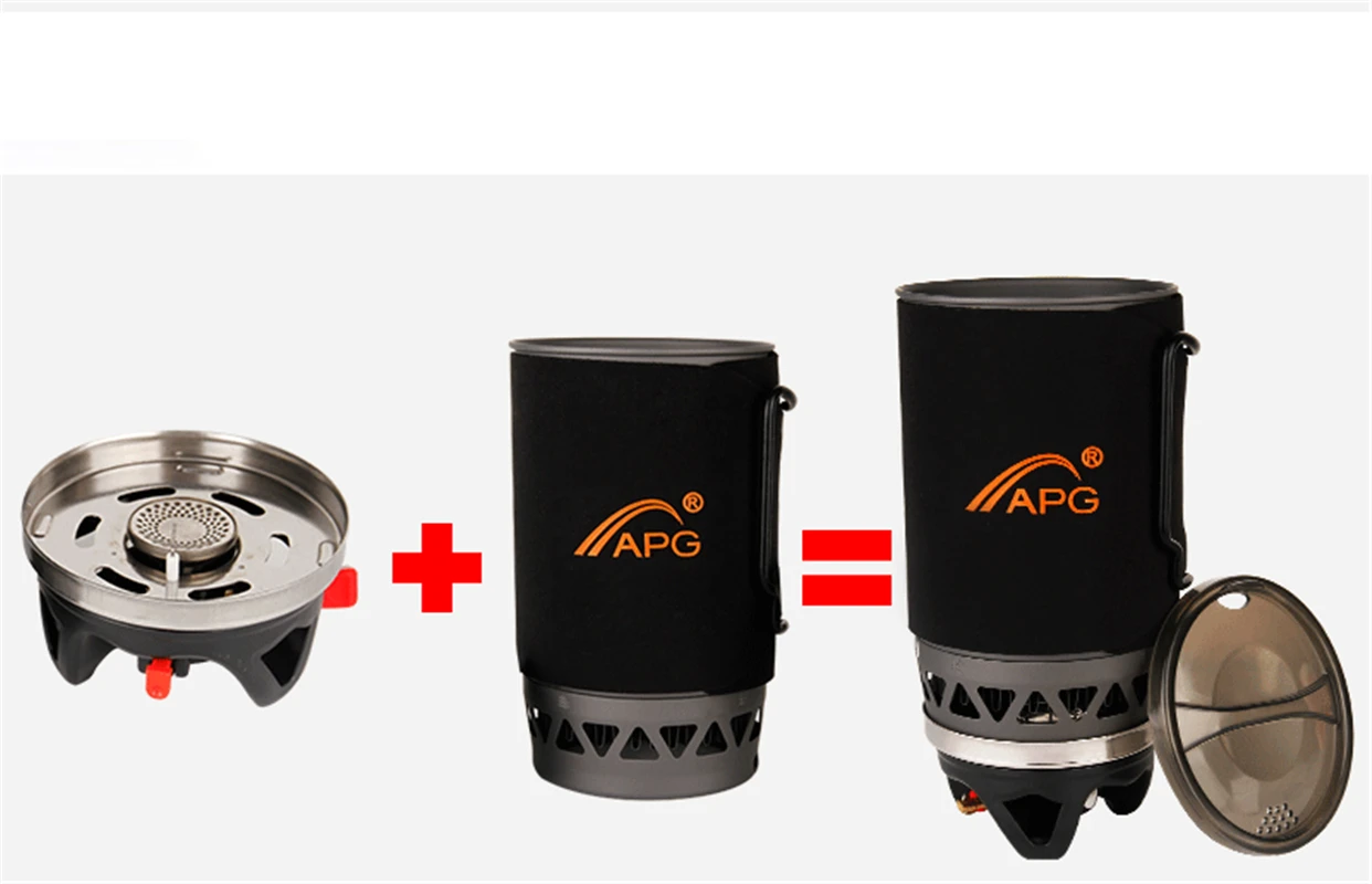 Многофункциональная газовая горелка APG 1400 мл система приготовления пищи уличная