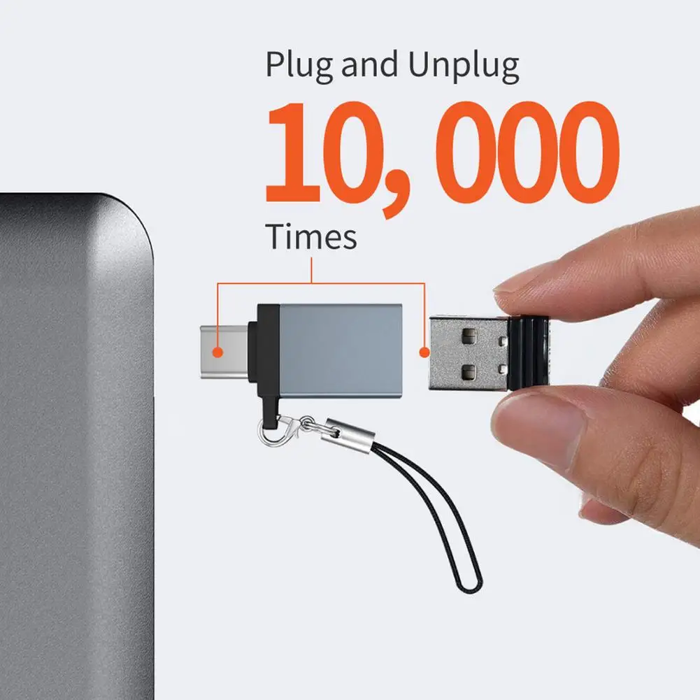 USB-c Adapter USB C To 30 Converter High Speed Type Space Grey Finish For Electronic Equipment | Мобильные телефоны и
