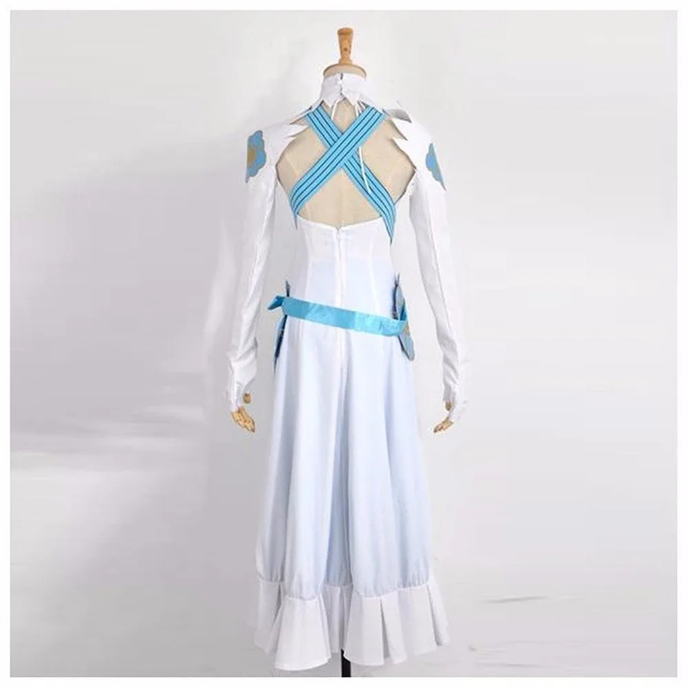 Яркое платье Азура с эмблемой огня костюм для косплея изготовленный на заказ|dress