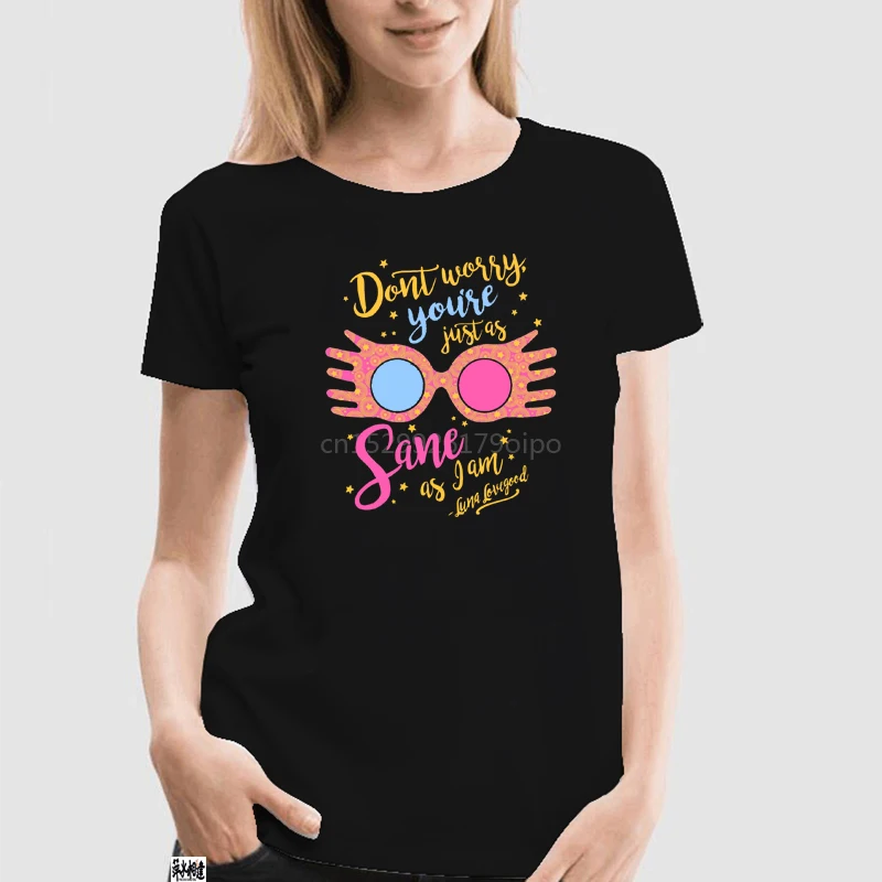 Модная летняя футболка Гарри Луна Lovegood camisa malla cine Хогвартс фелик 1 показать t tulo