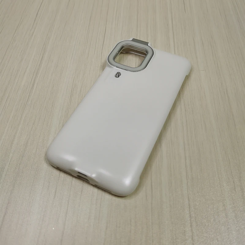 

Ring Light Case For iPhone 12 11 Pro Max With Flash Led Fill Light For Shot Fashion Case For iPhone X XS XR 7 8 Plus Ringlight