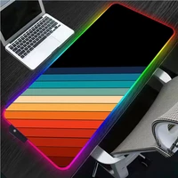 xgz large mouse pad black background rgb light gaming accessories laptop pc led backlight desktop mat gaming mouse pad desk mat
