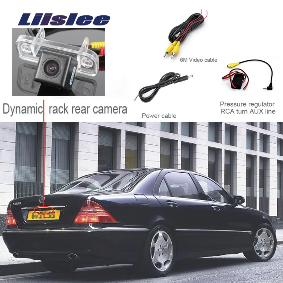 Liislee для Mercedes Benz W220 1998 1999 2000 2001 2002 2003 2004 2005/камера заднего вида парковочная
