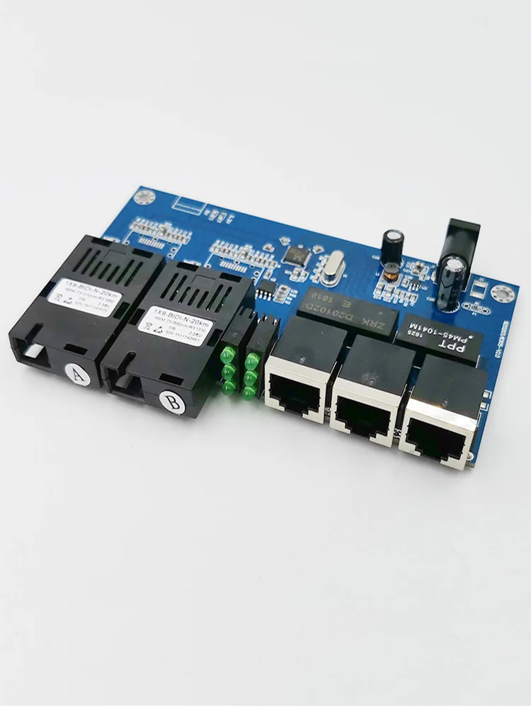 Ethernet-коммутатор 10/100 м с поддержкой быстрой передачи данных 20 км | Безопасность и