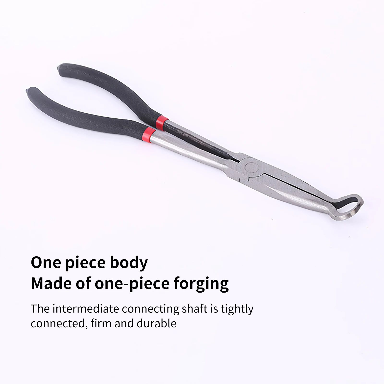 

Onever MultifunctionalSteel Ergonomic Long Nose Pliers Set Curved Nose Pliers Set O Type Plier for Repairman Repairing Vehicles