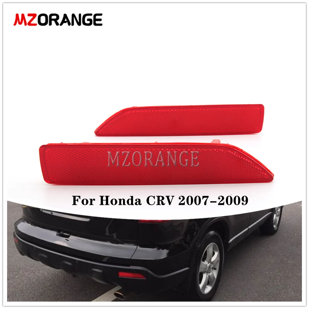 

Светильник ры для заднего бампера Honda CRV 2007 2008 2009, отражающие Противотуманные фары для заднего бампера, предупреждающие стоп-сигналы без лам...