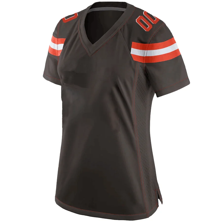 

Women's American football Cleveland Jersey Nick Chubb Beckham Jr Baker Mayfield DeShone Kize Joe Thomas Jabrill Peppers Jerseys