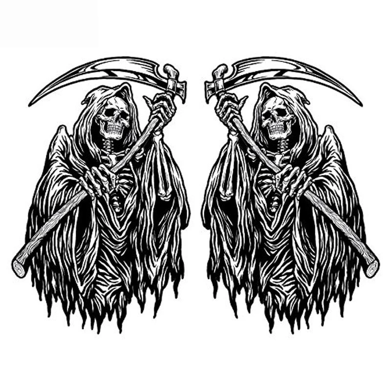 

2 шт., водонепроницаемые наклейки на автомобиль, 10 х6 см