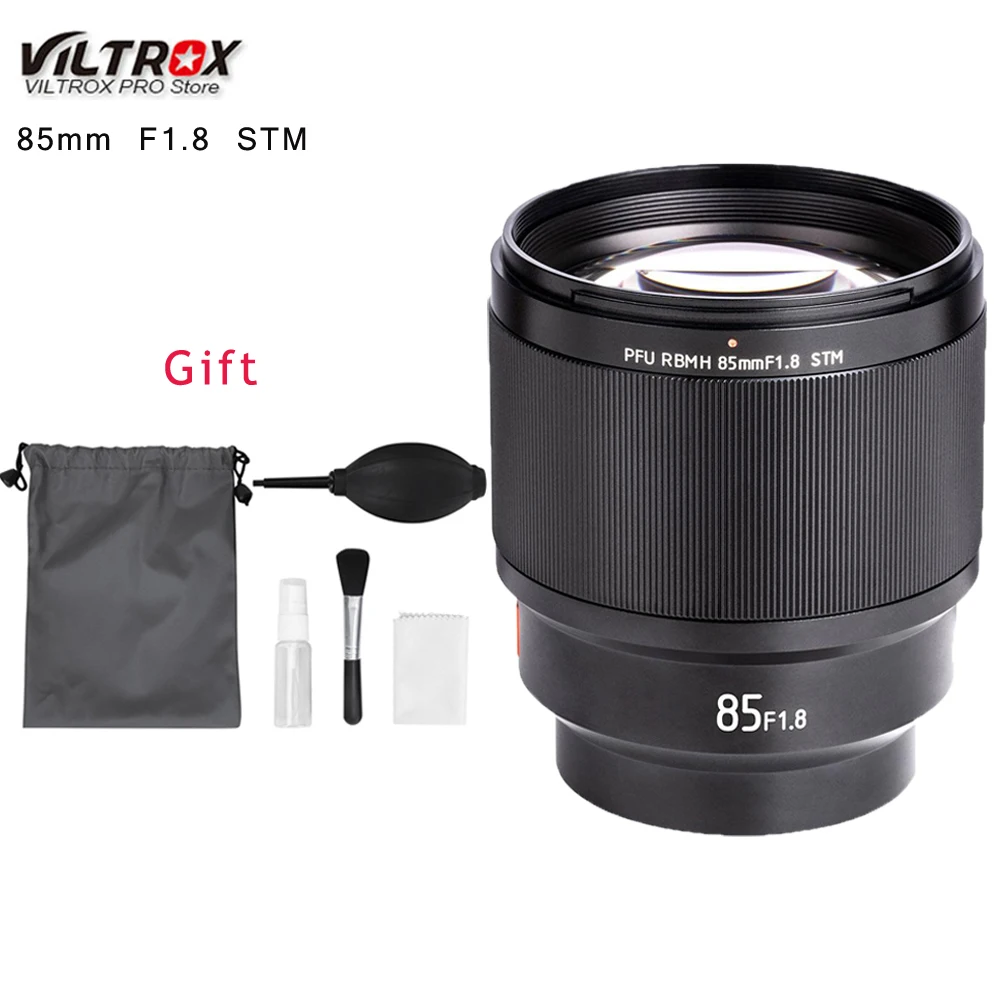 Viltrox 85 мм F1.8 STM объектив для камеры с автофокусом AF E mount Fuoco стандартный основной