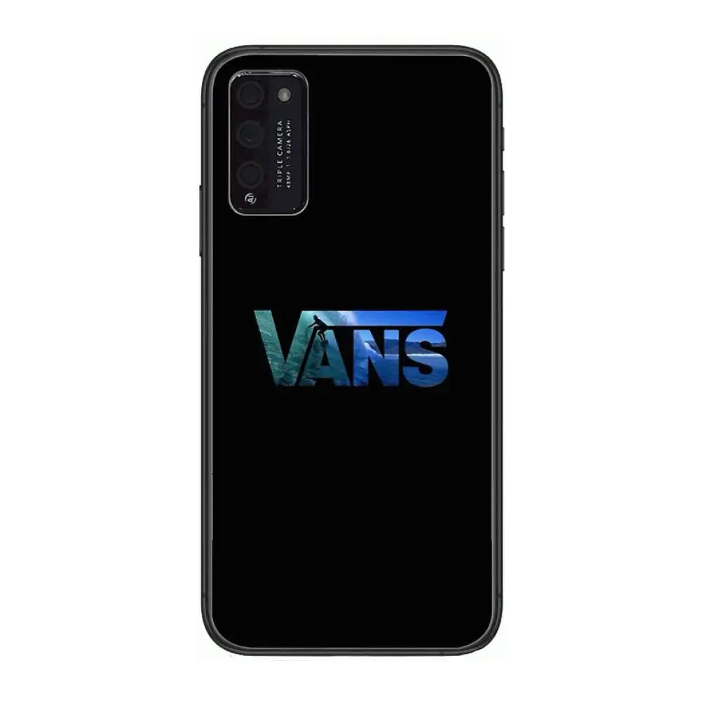 

V-VANS Clear Phone Case For Huawei Honor 10 20 30 9 X Pro Lite V 5G RU Black Etui Coque Hoesjes Comic Fashion