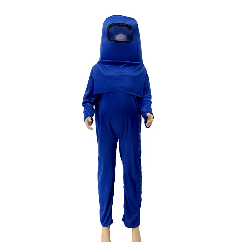 

2021 New ! 3pcs Kids Anime Game Among Us Cosplay Costume Cute Children Halloween Party Stage Show Jumpsuit Set