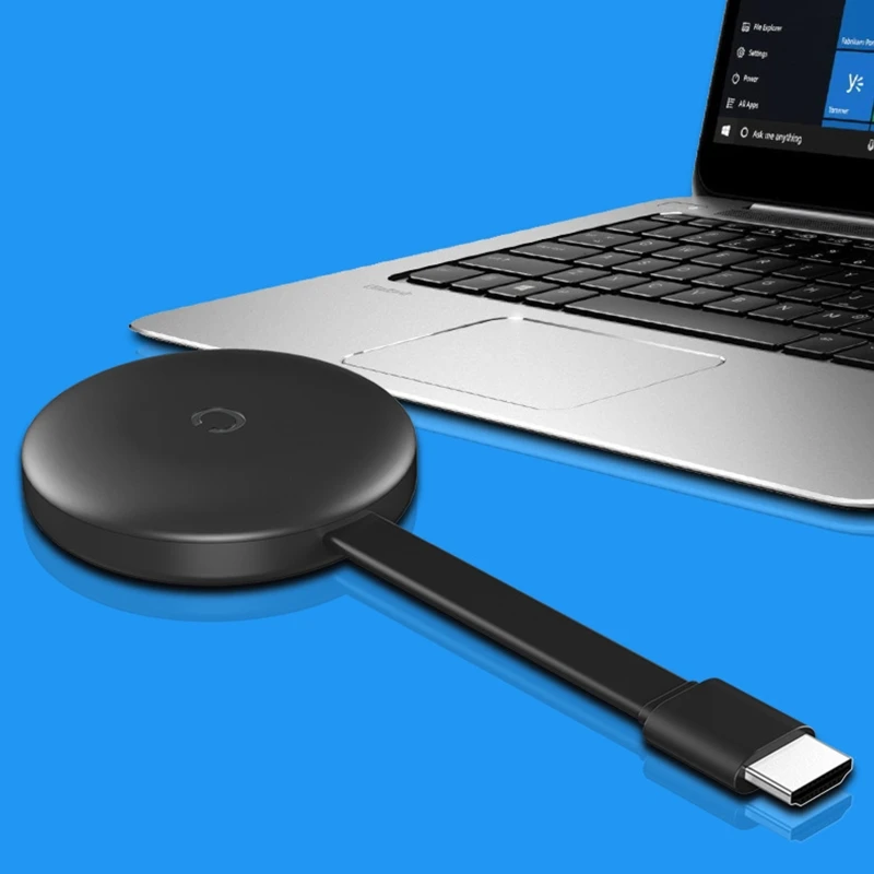 5G/2.4G WiFi Display Dongle HDMI-compatible TV Stick Chromecast 4K Ultra High Definition Screen Mirroring Suppor YouTube Netflix