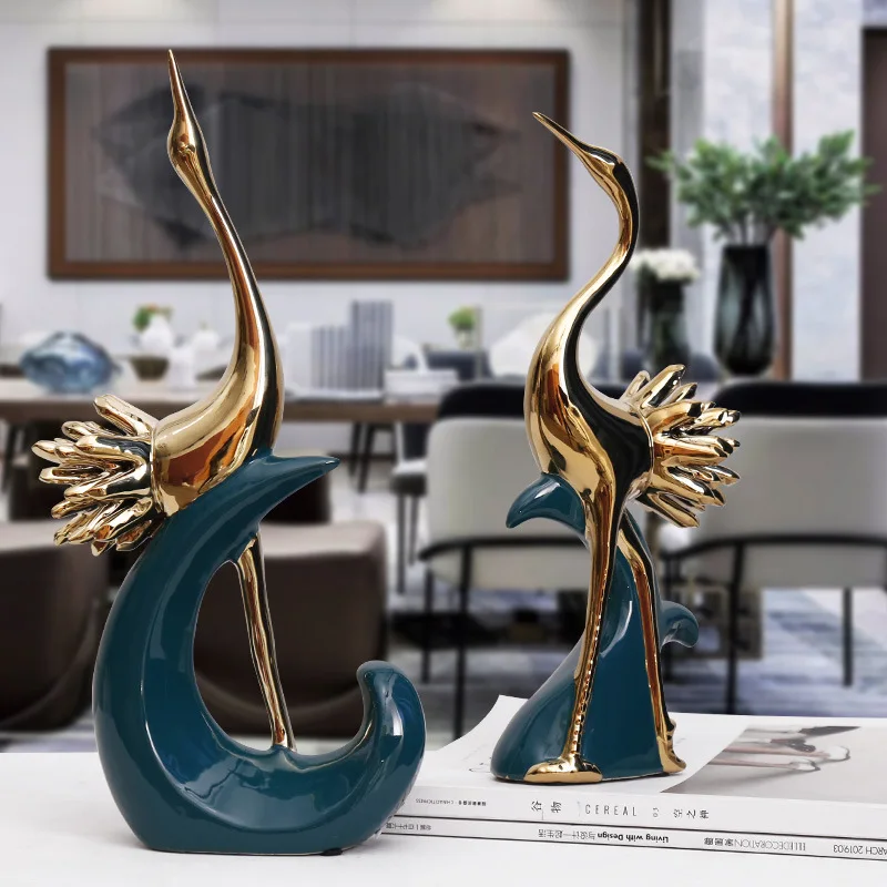 Роскошный скандинасветильник светло-зеленый павлиний Гальванизированный