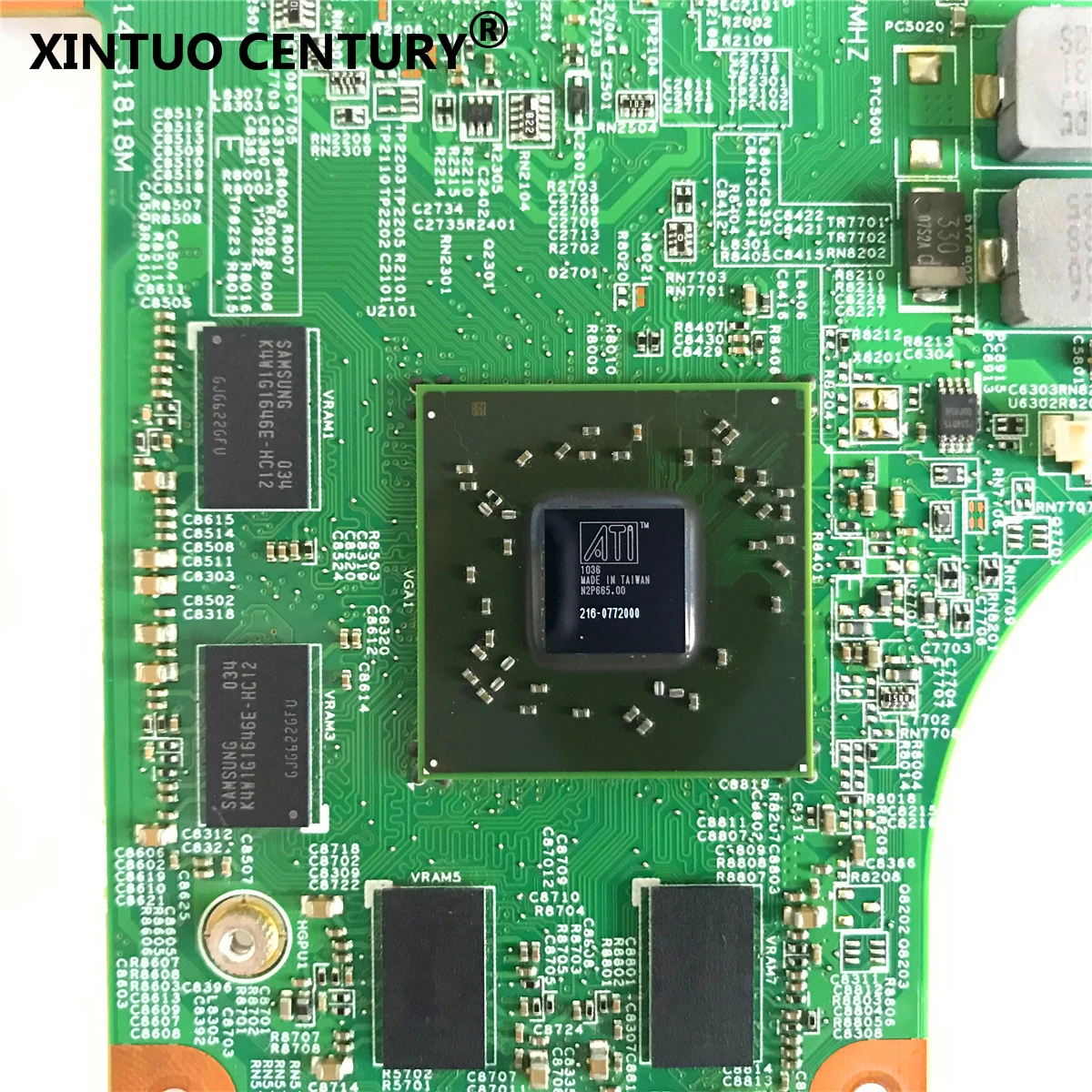 09909-1 motherbo для DELL inspiron N5010 материнская плата CN-0VX53T CN-052F31 48.4HH01.011 HD5650 HM57 GPU исходный