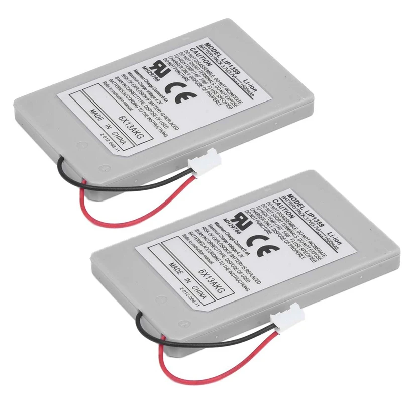 2 шт. аккумулятор для беспроводного контроллера Sony PS3 1800 мАч игровой контроллер