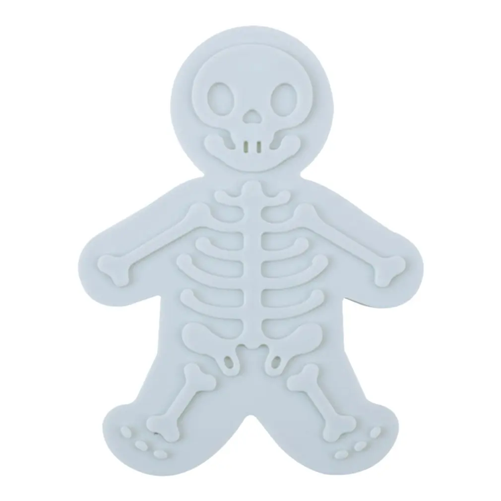 Skeleton Gingerbread Man Biscuit Die Fondant Cake Mould DIY Kitchen Tool Pressure Maker Baking Tools | Дом и сад