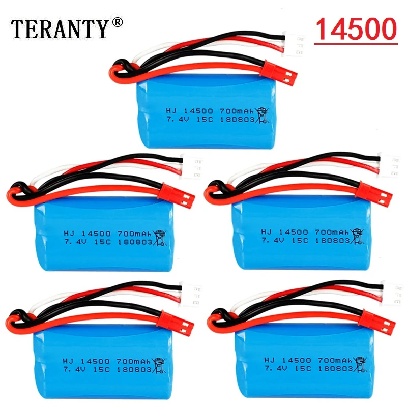 5 шт 74 в 700 мач 14500 перезаряжаемые б