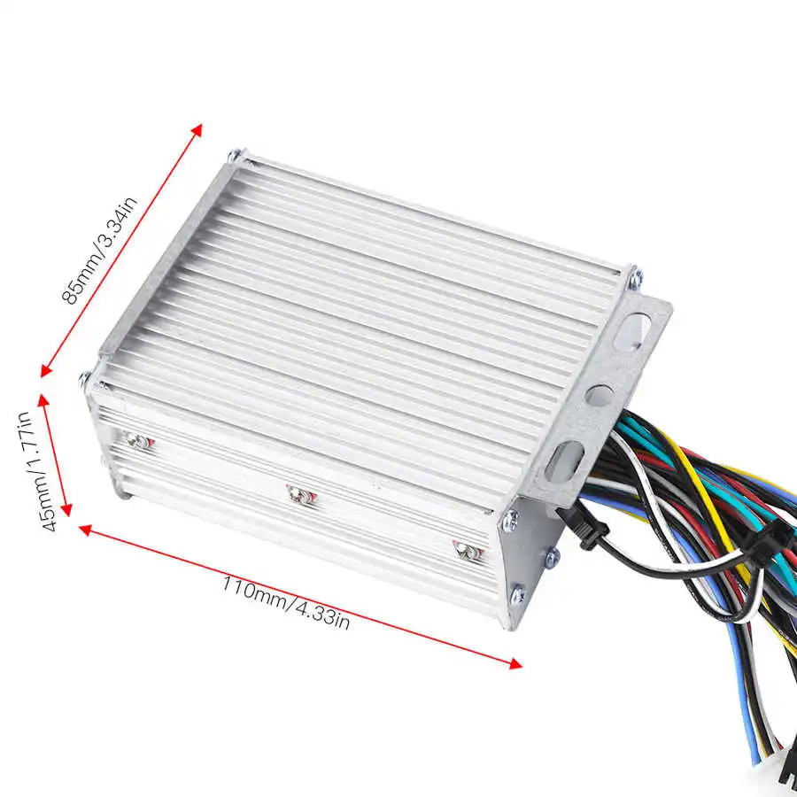 24V 36V 48V 6oV 450W контроллер для электровелосипеда водонепроницаемый ЖК дисплей