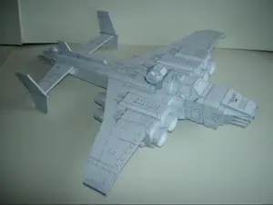 3D бумажная модель истребителя, самодельная пушка