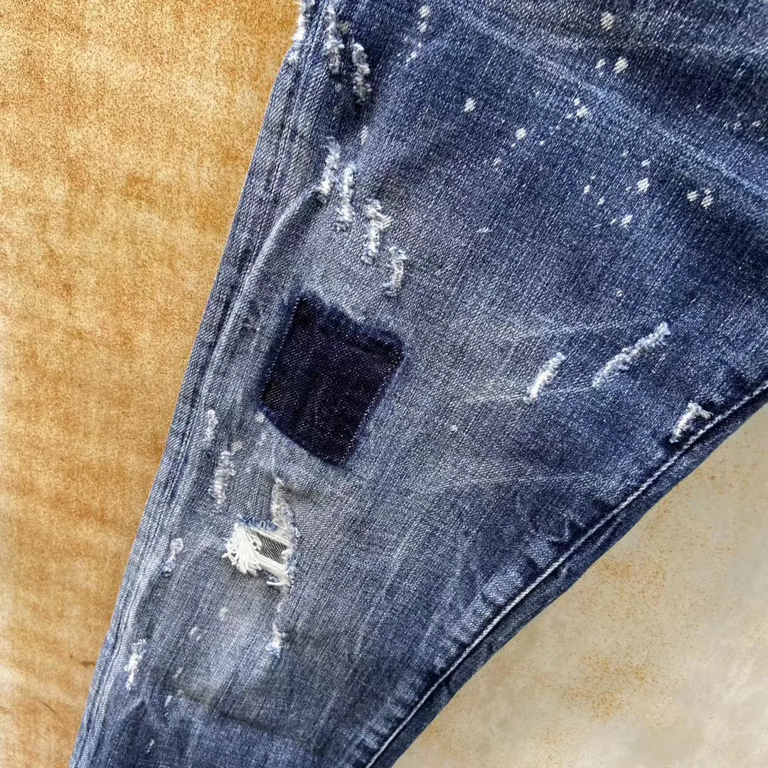 

Newly Denim jeans men 2021 spring new loose cotton jeans man autumn tapered pants trend soft cotton street-wind SEMIR Denim jean