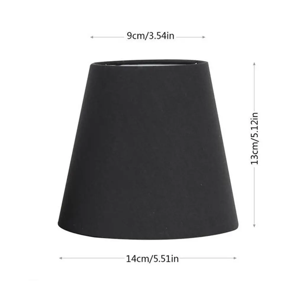 

3/6 Pieces Of Fabric Lampshade For Table Lamp Floor Lamp Wall Lamp Modern Craft Shading Cloth Wall Hanging Bedside Lampshade