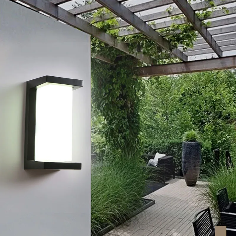 

Led Wall Lamp Outdoor Wall Light Waterproof Led Exterior Indoor Outdoor Lighting Outside Light Balcony Gate Garden Living Room