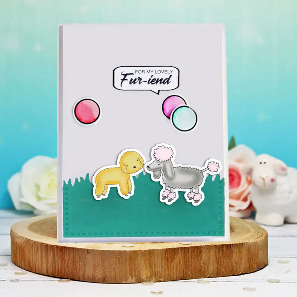 Штамп и штампы WYSE в виде овчины набор прозрачных штампов с милыми животными