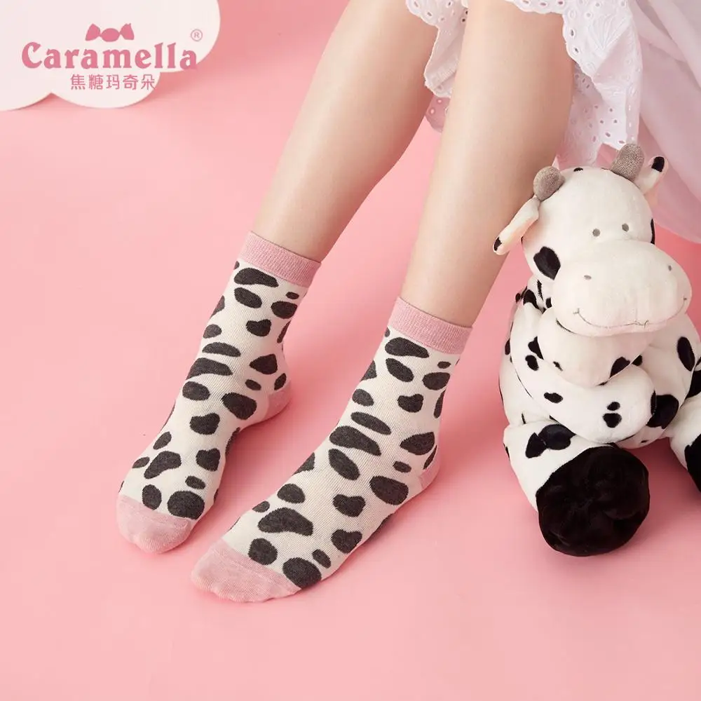 Носки женские Мультяшные с животными 2 пары|Носки| |