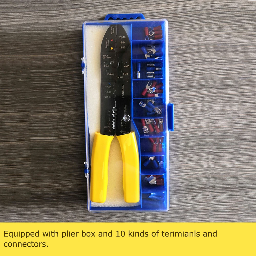 Многофункциональный инструмент YF-027 щипцы плоскогубцы Набор терминал ОБЖИМНАЯ
