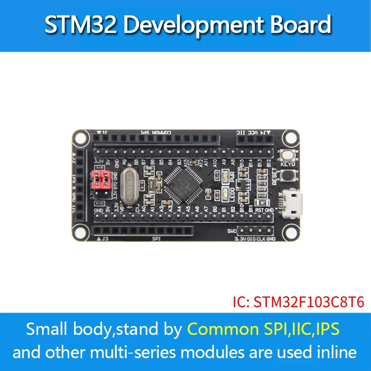 Плата разработки STM32F103C8T6 ARM STM32 модуль с ЖК экраном плата оценки для мини OLED