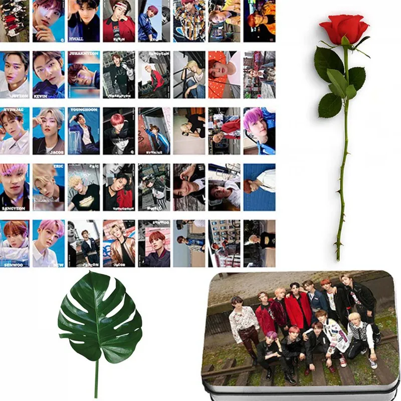 40 шт./компл. KpopTHE BOYZ членов личные индивидуальные карты команда ЛОМО карта Фотокарта вентиляторы подарки