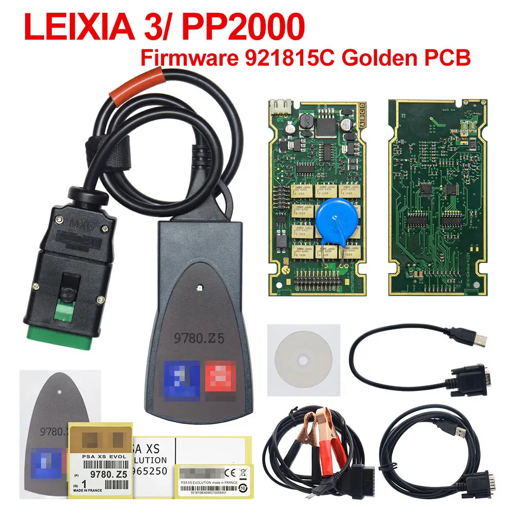 921815C Full Chip Новейший Lexia3 с 921815C прошивкой lexia PP2000 V48/V25 Lexia 3 Diagbox 7,83 для Citroen для peugeot Lexia-3 диагностический - Цвет: 921815C Full Chip