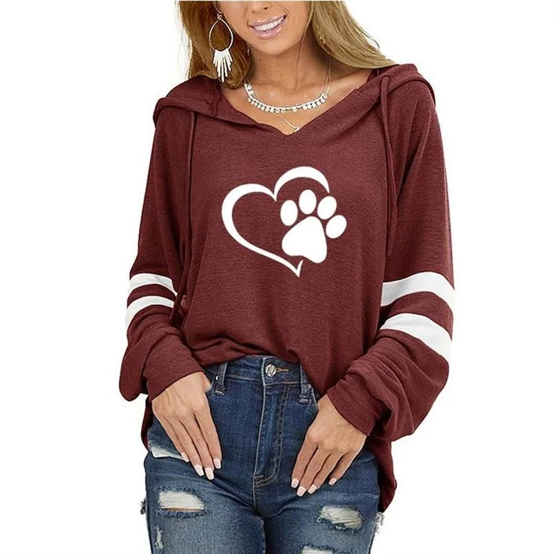 

Женский парный худи Dog Heart, толстовка из флиса, хлопковый спортивный костюм, спортивный свитшот, зимний японский Повседневный свободный джем...