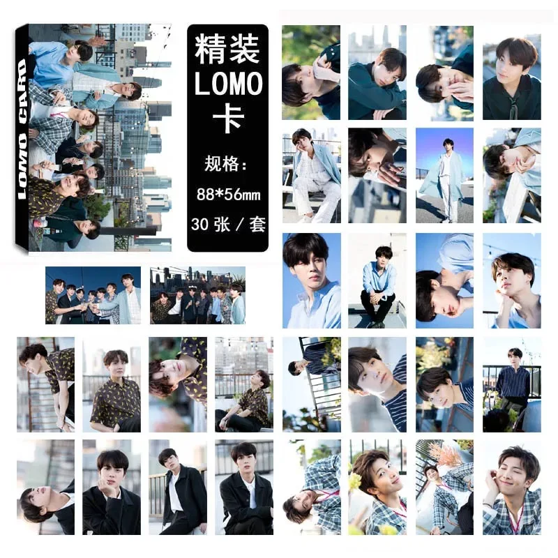 2021 группы Южной Кореи KPOP Bangtan Boys постер ломо карты Альбом карта души 7