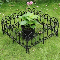 20pcs garden border decorative outdoor accessories fence for plant bordering lawn edging fence for garden decor giardino
