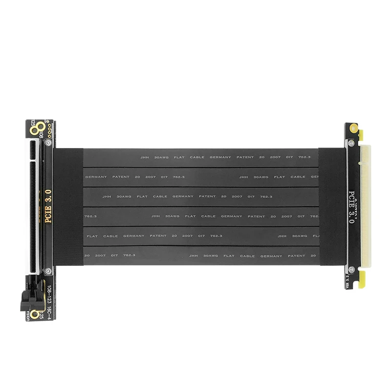 

ATX чехол удлинитель для видеокарты модифицированный Вертикальный адаптер PCIE X16 3,0 совместимый с NR200 90 градусов Установка под прямым углом