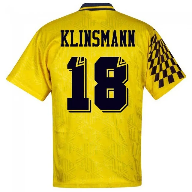 

Retro 1991/95 Klinsmann Gascoigne Sheringham Lineker Classic Men Shirts Vintage