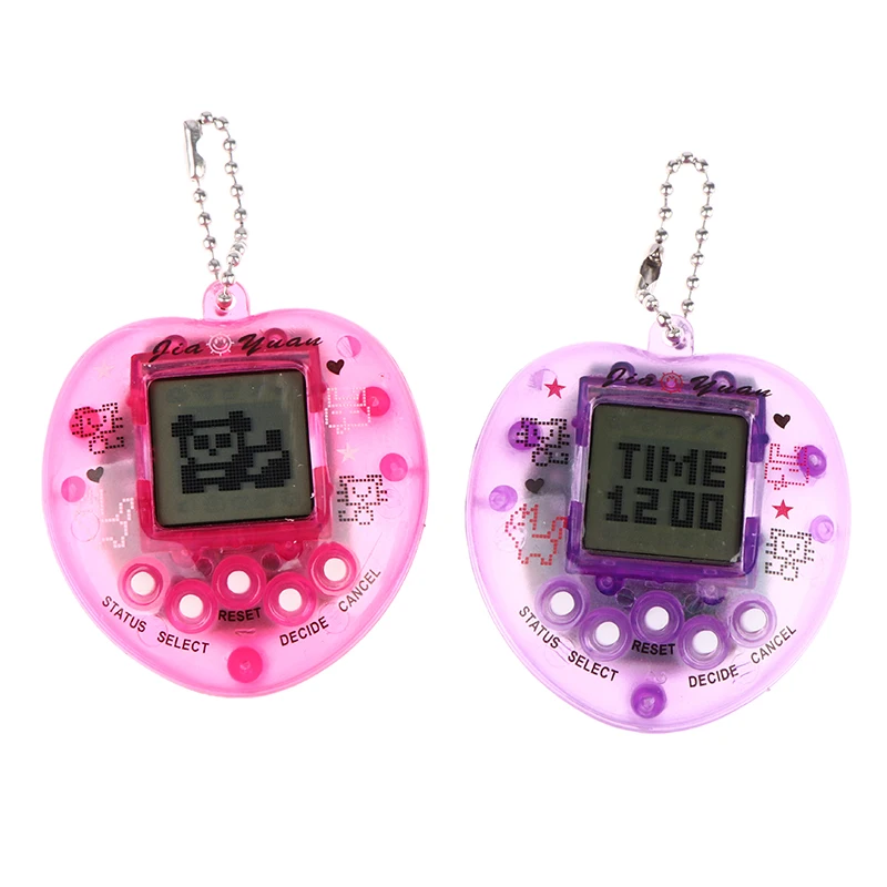 

1PC Transparent Electronic Pets Popular Tamagotchi Retro 90s Nostalgic 168 Pets In A Virtual Cyber ​​Toy Funny Toys Random Color