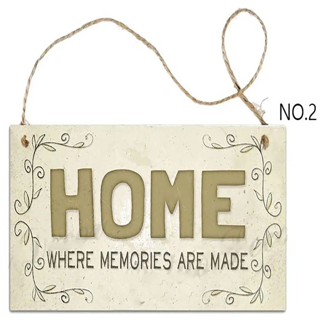 Practical Letter Print Wood Hanging Home Type-1-Type 16 Signs As Picture Decoration New Year Decor Navidad decoration | Дом и сад