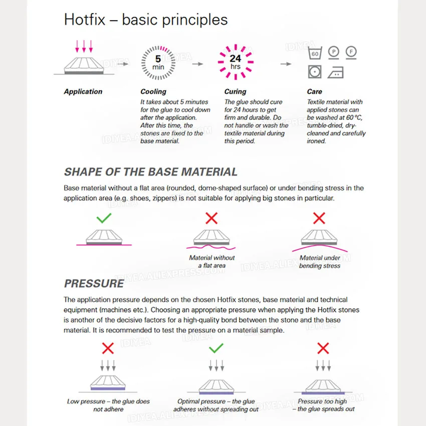 Янтарные стразы горячей фиксации с плоской задней стороной кристалл страз