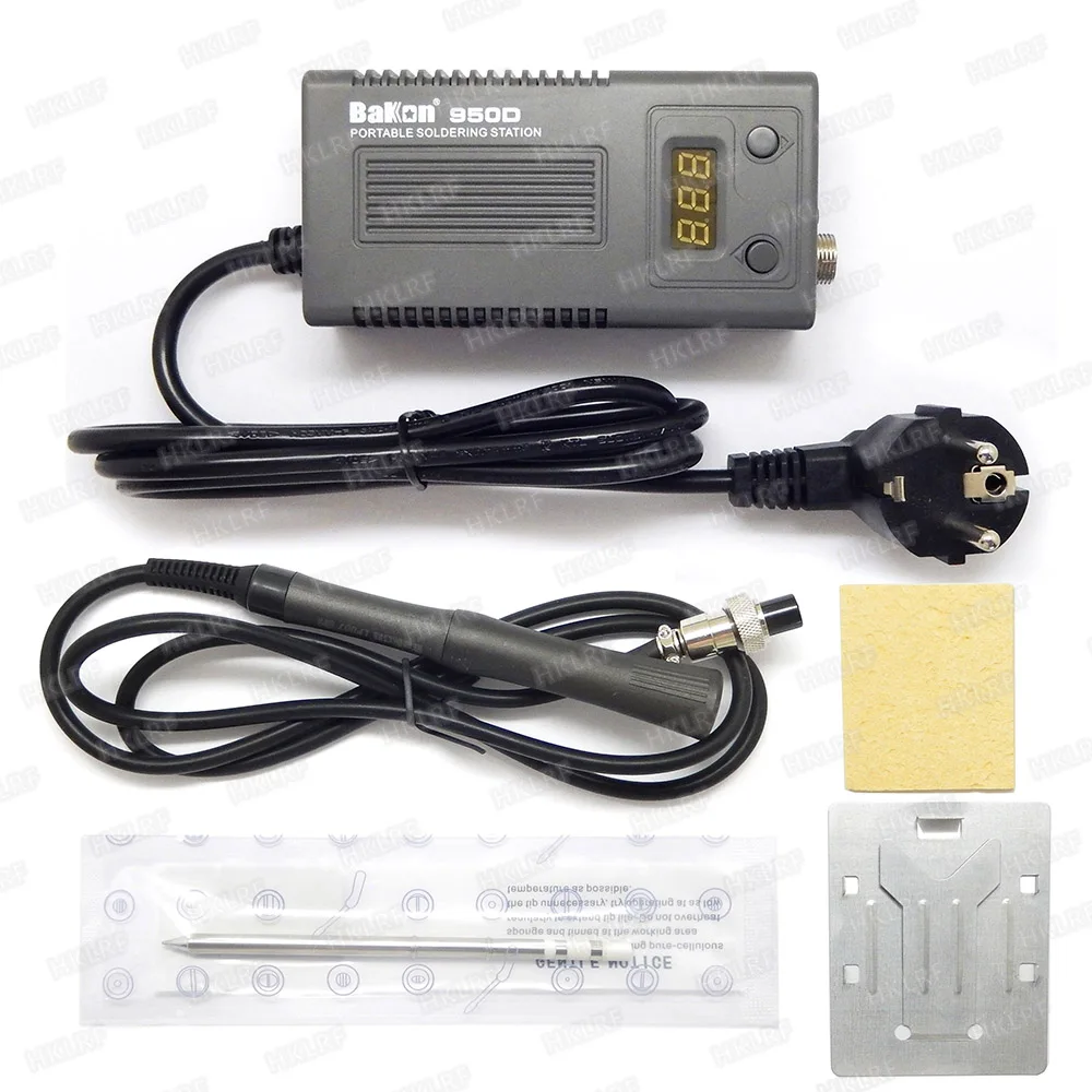 BAKON 950D 220V 50W Portable soldering iron Digital BGA Soldering Station with T13 Heater | Компьютеры и офис