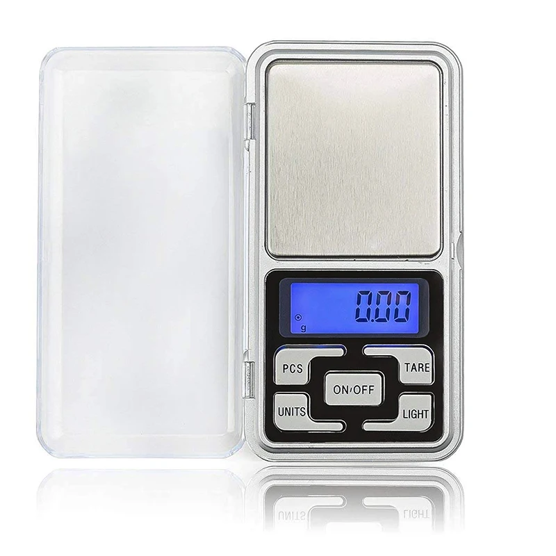

LCD Display Tool Mini Electronic Digital Scale,Jewelry Gram Weight Scale,200g/500g x 0.01g Pocket Scales For Kitchen Accessories