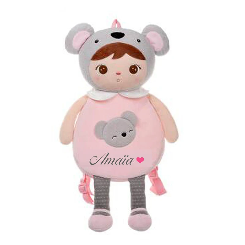 Новые Мультяшные плюшевые детские рюкзаки Metoo милые с животными для детского