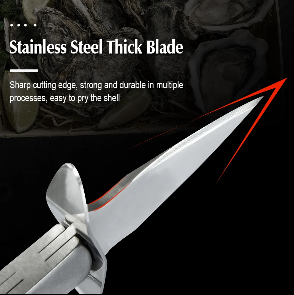 Sowoll 1 комплект нож для устриц черный коричневый с ручкой безопасные перчатки