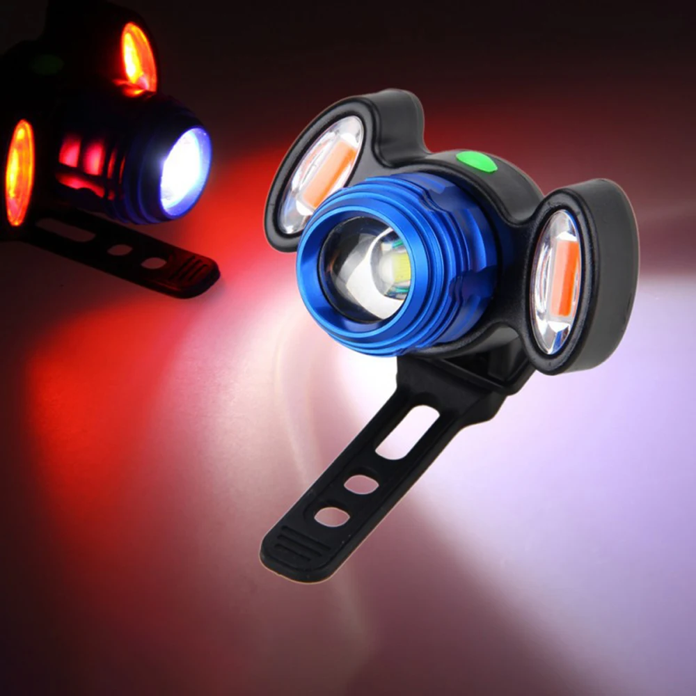 Велосипедный головной светильник s горный велосипед T6 USB зарядка световые