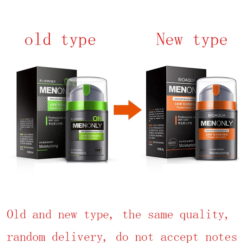 

BIOAQUA Men Moisturizing Oil-control Face Cream Anti Wrinkle Anti Aging Whitening Day Cream Skin Care