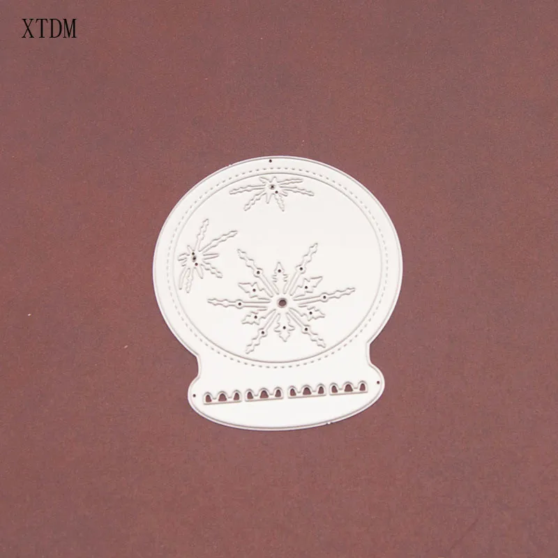 Пресс формы снежинка Хрустальная бутылка металлические изделия высечка