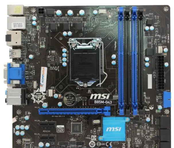 

original motherboard MSI B85M-G43 LGA 1150 DDR3 supports E3 1230 V3 4570 mainboard desktop motherboard free shipping